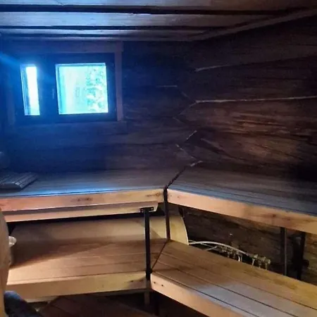 度假居 Pukelo Arctic With Wifi Sauna 4 Poster Bed Fireplace *