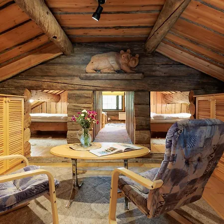 Prázdninový dům Pukelo Arctic With Wifi Sauna 4 Poster Bed Fireplace *