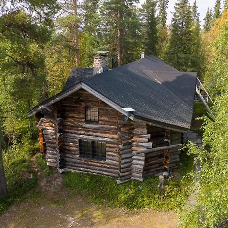 Prázdninový dům Pukelo Arctic With Wifi Sauna 4 Poster Bed Fireplace Salla